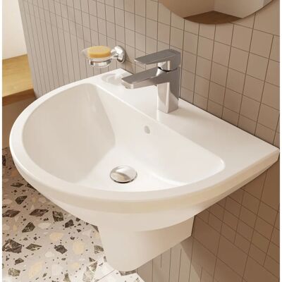 VitrA Integra Waschtisch - 59,5 cm - Weiß - Überlauf VitrA Integra Waschtisch - 59,5 cm - Weiß - Überlauf