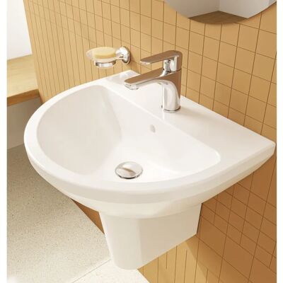 VitrA Integra Waschtisch - Runde Form, Mit Hahnloch in der Mitte, Mit Überlauf - Waschbecken VitrA Integra Waschtisch - Runde Form, Mit Hahnloch in der Mitte, Mit Überlauf - Waschbecken