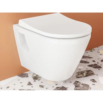 VitrA Integra Wand-WC - Wandmontage, Tiefe 54cm, 3/6L Spülung, mit Spülrand VitrA Integra Wand-WC - Wandmontage, Tiefe 54cm, 3/6L Spülung, mit Spülrand