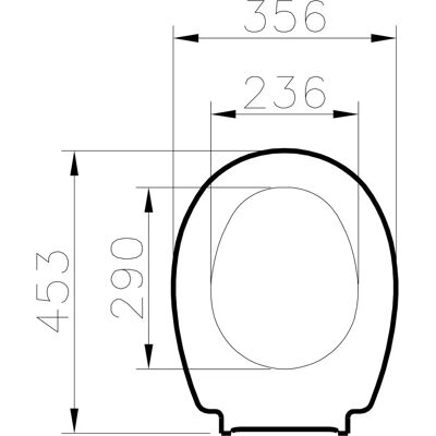 Vitra Conforma WC-Sitz Weiß - Toilettensitz Vitra Conforma WC-Sitz Weiß - Toilettensitz