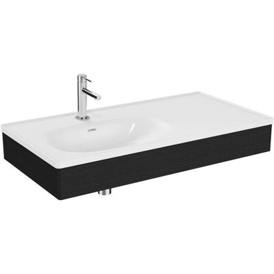 Vitra Equal Möbelwaschtisch - Asymmetrisch Weiß - Möbelwaschtisch-Set Vitra Equal Möbelwaschtisch - Asymmetrisch Weiß - Möbelwaschtisch-Set