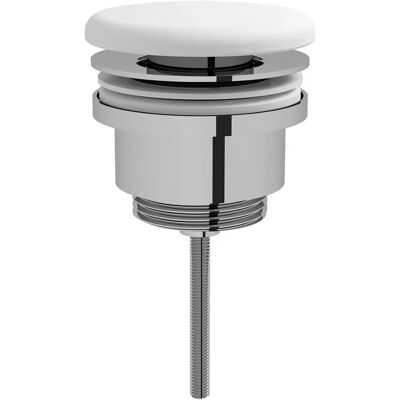 Vitra Valve push-open Edelweiß avec couvercle en céramique - Valve - Publicité Vitra Valve push-open Edelweiß avec couvercle en céramique - Valve - Publicité