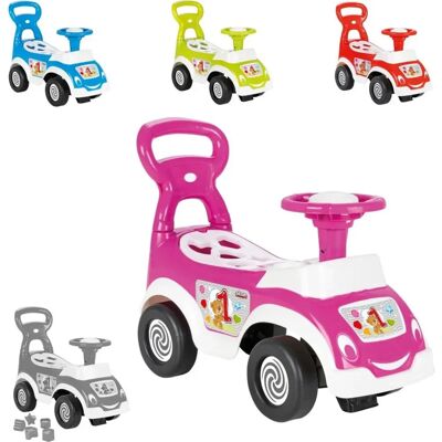 Pilsan Kinder Rutschauto - 5 Sortierformen, Rosa Pilsan Kinder Rutschauto - 5 Sortierformen, Rosa