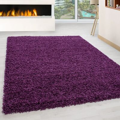 Ayyildiz Hali Lila Shaggy Vloerkleed - Vloerbedekking Ayyildiz Hali Lila Shaggy Vloerkleed - Vloerbedekking