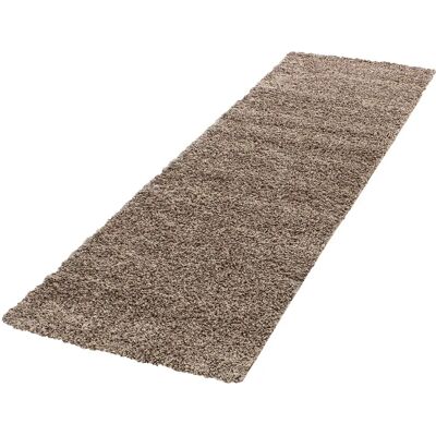 Ayyildiz Mokka Shaggy Läufer - Teppich - Langlebig Ayyildiz Mokka Shaggy Läufer - Teppich - Langlebig