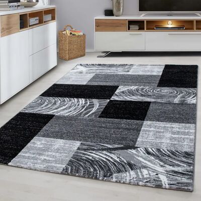 Ayyildiz Hali Parma Zwart Vloerkleed - Rechthoek, 12mm Pile, 200x290cm Ayyildiz Hali Parma Zwart Vloerkleed - Rechthoek, 12mm Pile, 200x290cm