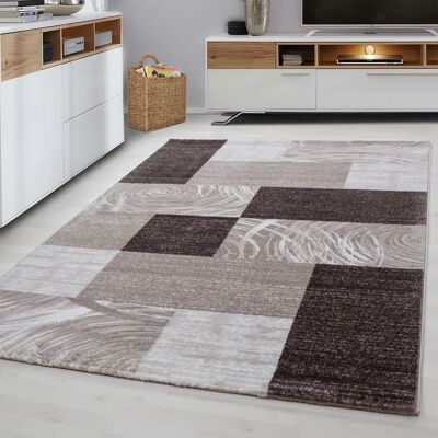 Ayyildiz Hali Parma Brauner Rechteckiger Polypropylen-Teppich - Teppich Ayyildiz Hali Parma Brauner Rechteckiger Polypropylen-Teppich - Teppich