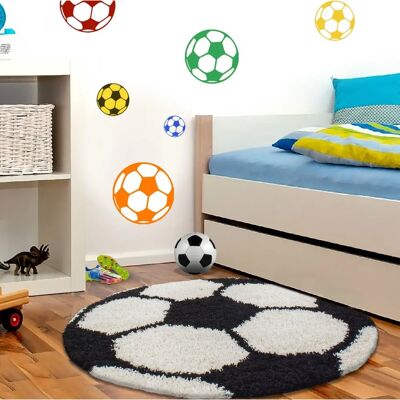 Ayyildiz Fun Runde Schwarze Teppich - Teppich Ayyildiz Fun Runde Schwarze Teppich - Teppich