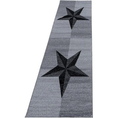 Ayyildiz Hali Plus 8002 Grau Teppich - Rechteckiger Polypropylen-Teppich Ayyildiz Hali Plus 8002 Grau Teppich - Rechteckiger Polypropylen-Teppich