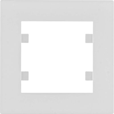 Cornice Modulare Bianca Polare Hager - Serie Luce Cornice Modulare Bianca Polare Hager - Serie Luce