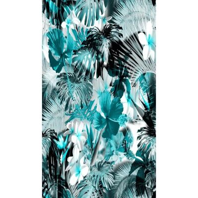 HOMEMANIA bedruckter Blue Jungle 1 - Teppich HOMEMANIA bedruckter Blue Jungle 1 - Teppich