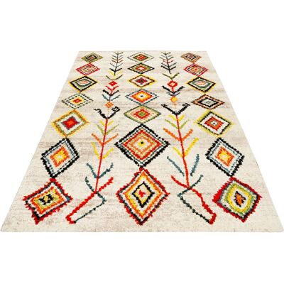 WECON HOME Medina Teppich - Berber Mehrfarbig Orientteppich - 120x170cm WECON HOME Medina Teppich - Berber Mehrfarbig Orientteppich - 120x170cm