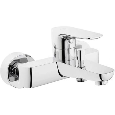 Vitra A42324EXP bateria wannowa - Chrom - Montaż na ścianie Vitra A42324EXP bateria wannowa - Chrom - Montaż na ścianie