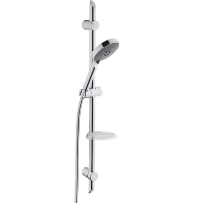 Set de douche Vitra Master Slot avec 3 jets, barre, porte-savon et flexible - Publicité Set de douche Vitra Master Slot avec 3 jets, barre, porte-savon et flexible - Publicité