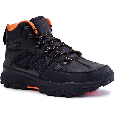 Buty trekkingowe Kesi KK1R4018C czarne - Izolowane, Antypoślizgowe, Wzmocnione pięty Buty trekkingowe Kesi KK1R4018C czarne - Izolowane, Antypoślizgowe, Wzmocnione pięty
