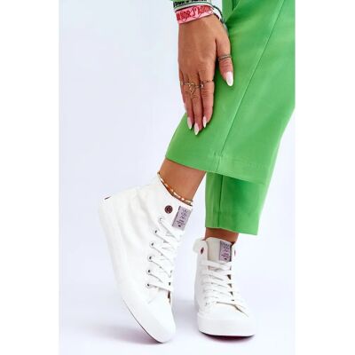 Cross Jeans - LL2R4086C - Biały - 36 - Sneakers Cross Jeans - LL2R4086C - Biały - 36 - Sneakers