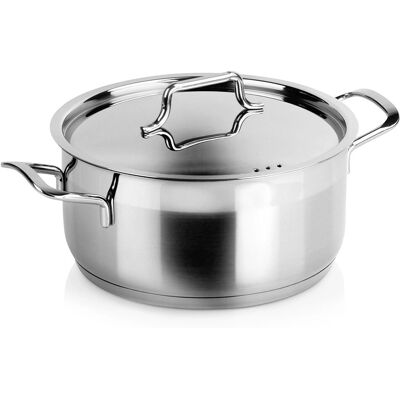 Orion Edelstahltopf 20 cm - Premium 3L - Für Alle Herdarten geeignet Orion Edelstahltopf 20 cm - Premium 3L - Für Alle Herdarten geeignet