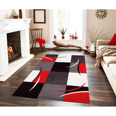 Merinos Modèle - Tapis avec Motif Géométrique - 200x290cm - Tapis - Publicité Merinos Modèle - Tapis avec Motif Géométrique - 200x290cm - Tapis - Publicité