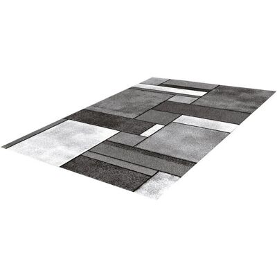 Merinos Graues Rechteckiger Teppich - Rechteck, Polyester, Maschinenhergestellt - Teppich Merinos Graues Rechteckiger Teppich - Rechteck, Polyester, Maschinenhergestellt - Teppich