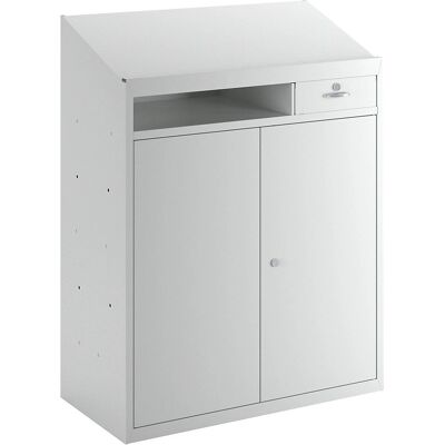 eurokraft basic Armario de herramientas con pupitre - Muebles de almacenamiento eurokraft basic Armario de herramientas con pupitre - Muebles de almacenamiento