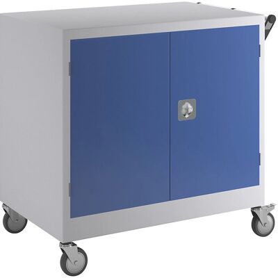 Armario de acero Kaiserkraft - Azul genciana RAL 5010 - 920x920x610mm Armario de acero Kaiserkraft - Azul genciana RAL 5010 - 920x920x610mm
