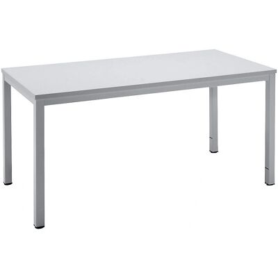 Scrivania industriale Eurokraft pro - Grigio chiaro RAL 7035 Scrivania industriale Eurokraft pro - Grigio chiaro RAL 7035