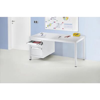 Eurokraft pro Scrivania industriale - Grigio chiaro RAL 7035 Eurokraft pro Scrivania industriale - Grigio chiaro RAL 7035