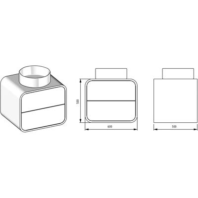Megabad Profi Collection Pure Arc - 60cm - 2 Schubladen - Soft-Close - Waschtischunterschrank Megabad Profi Collection Pure Arc - 60cm - 2 Schubladen - Soft-Close - Waschtischunterschrank