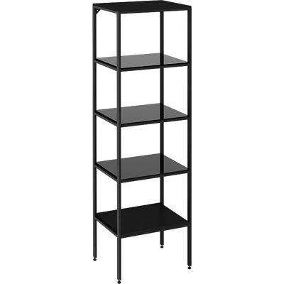 Isvea Ombra Regal - 29MN3008035I - Stehendes Regal - 35x30x117cm - Matt schwarz Isvea Ombra Regal - 29MN3008035I - Stehendes Regal - 35x30x117cm - Matt schwarz