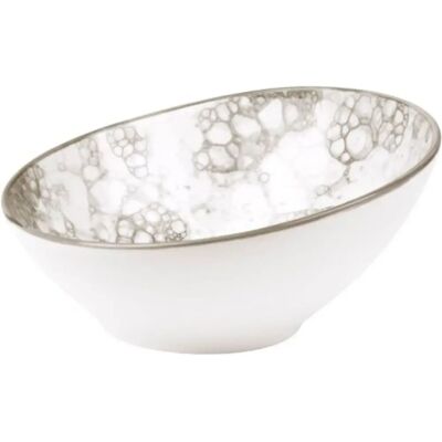 Bigbuy Home Bol Blanc/Marron - Porcelaine - 35 cl Bigbuy Home Bol Blanc/Marron - Porcelaine - 35 cl
