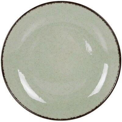 Piattino Salvora di Bigbuy Home - Verde - 27cm Piattino Salvora di Bigbuy Home - Verde - 27cm