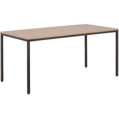 Mesa universal Eurokraft Basic - 720x1600x800mm, Decor de madera, Marco grisáceo Mesa universal Eurokraft Basic - 720x1600x800mm, Decor de madera, Marco grisáceo