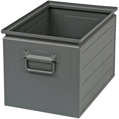 Caja apilable de acero KaiserKraft - Caja de almacenamiento Caja apilable de acero KaiserKraft - Caja de almacenamiento