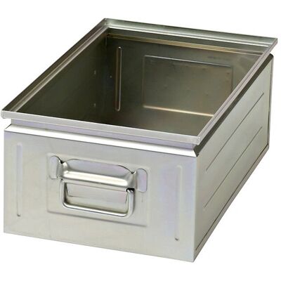 Kaiserkraft - Stackable steel bin - 30 L - Storage bin Kaiserkraft - Stackable steel bin - 30 L - Storage bin