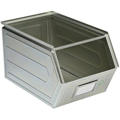 Kaiserkraft Modelo 544 x 310 x 300 mm Caixa de armazenamento zincada - Caixa de armazenamento Kaiserkraft Modelo 544 x 310 x 300 mm Caixa de armazenamento zincada - Caixa de armazenamento