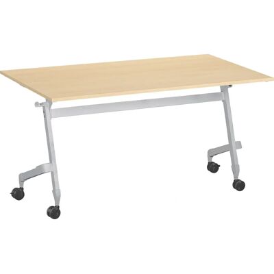 Bruneau 711716 Konferenztisch - Klappbarer Melamin-Tisch - 140x70 cm Bruneau 711716 Konferenztisch - Klappbarer Melamin-Tisch - 140x70 cm