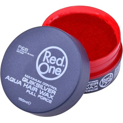 Red One Quicksilver Aqua Hair Wax Full Force - Hair Wax Red One Quicksilver Aqua Hair Wax Full Force - Hair Wax