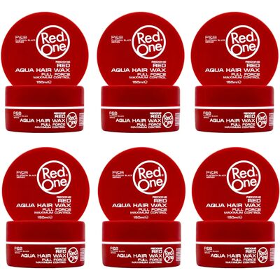 Red One Red Aqua Hair Wax - Strong Hold & Shine Red One Red Aqua Hair Wax - Strong Hold & Shine