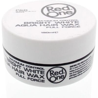 Cire coiffante Red One Full Force Aqua Blanc Brillant - Cire capillaire - Publicité Cire coiffante Red One Full Force Aqua Blanc Brillant - Cire capillaire - Publicité