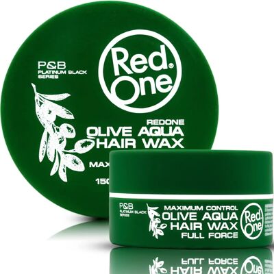 Cire capillaire Red One Full Force Aqua Olive - Type de cheveux - Publicité Cire capillaire Red One Full Force Aqua Olive - Type de cheveux - Publicité