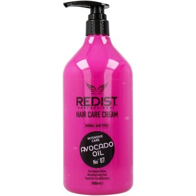 Crème capillaire à l'huile d'avocat Redist - Unisexe - 1 L - Soin capillaire - Publicité Crème capillaire à l'huile d'avocat Redist - Unisexe - 1 L - Soin capillaire - Publicité