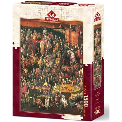 Lamberth Puzzle 1500 pièces - Personnalités Célèbres - Publicité Lamberth Puzzle 1500 pièces - Personnalités Célèbres - Publicité
