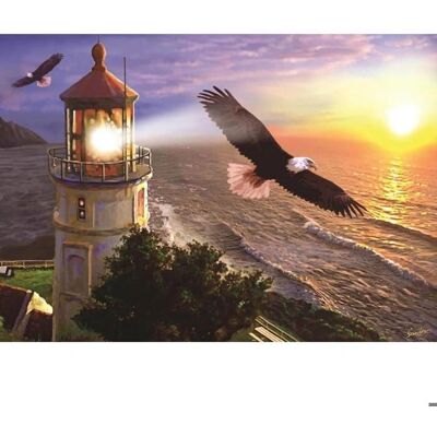 ART Puzzle Vysoký Let při východu slunce - Puzzle ART Puzzle Vysoký Let při východu slunce - Puzzle
