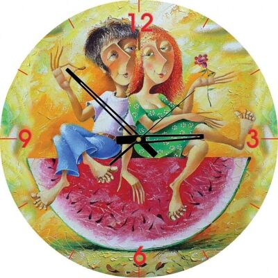 ART Puzzle Horloge Puzzle - Nous Aimons le Rouge - 570 pièces - Publicité ART Puzzle Horloge Puzzle - Nous Aimons le Rouge - 570 pièces - Publicité