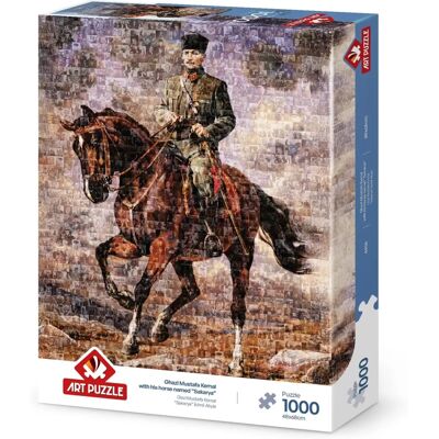 Lamberth Puzzle 1000 pièces - Puzzle de Mustafa Kemal Atatürk - Publicité Lamberth Puzzle 1000 pièces - Puzzle de Mustafa Kemal Atatürk - Publicité