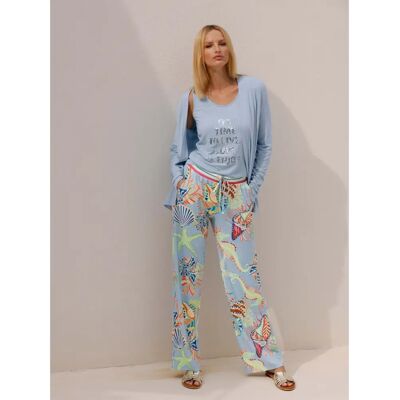 HEINE Twinset Viskose Mehrfarbig - T-Shirt HEINE Twinset Viskose Mehrfarbig - T-Shirt