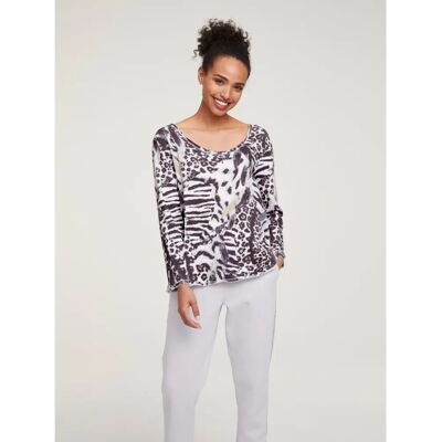 HEINE Druck-Shirt - Grau - Shirts HEINE Druck-Shirt - Grau - Shirts