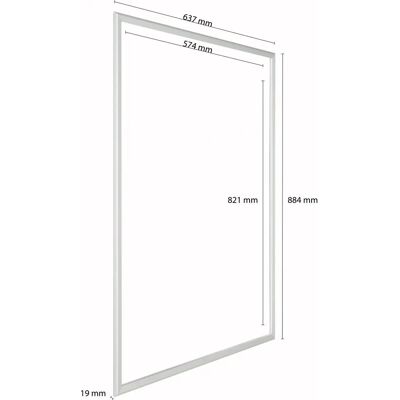 Update Displays Cadre Pliable A1 Argenté - Cadre d''Affichage - Publicité Update Displays Cadre Pliable A1 Argenté - Cadre d''Affichage - Publicité
