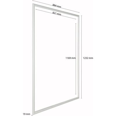 Update Displays Klapprahmen Silber A0 - Elegante Wandhalterung Update Displays Klapprahmen Silber A0 - Elegante Wandhalterung