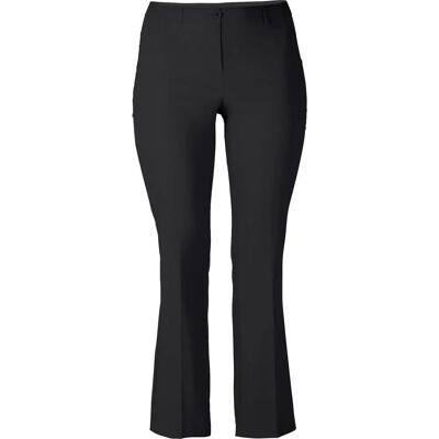 SHEEGO Große Größen Schwarze Bootcut-Hose - Casual Style SHEEGO Große Größen Schwarze Bootcut-Hose - Casual Style